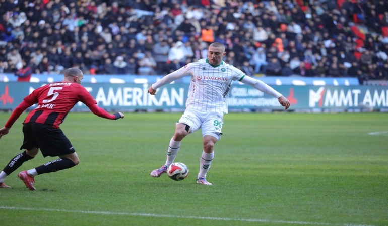 Gaziantep FK Tümosan Konyaspor Kritik 1-1’lik Deplasman Sonucu