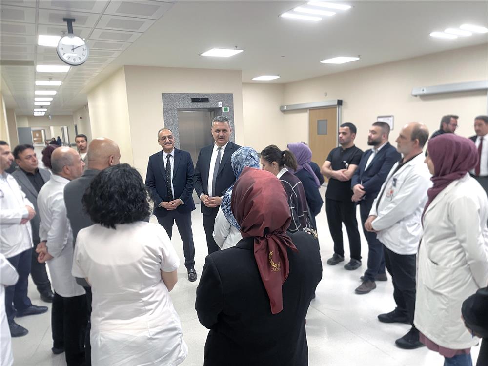 İl Sağlık Müdürü Yavuz’dan Konya Şehir Hastanesi’ne Değerlendirme Ziyareti