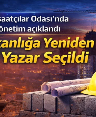 Konya İnşaatçılar Odası’nda Yeni Yönetim Açıklandı