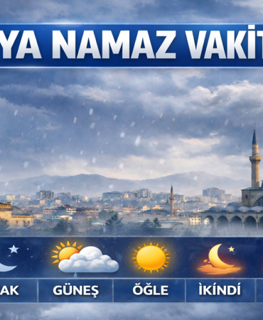 Konya Namaz Vakitleri