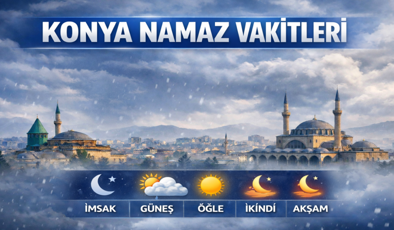 Konya Namaz Vakitleri