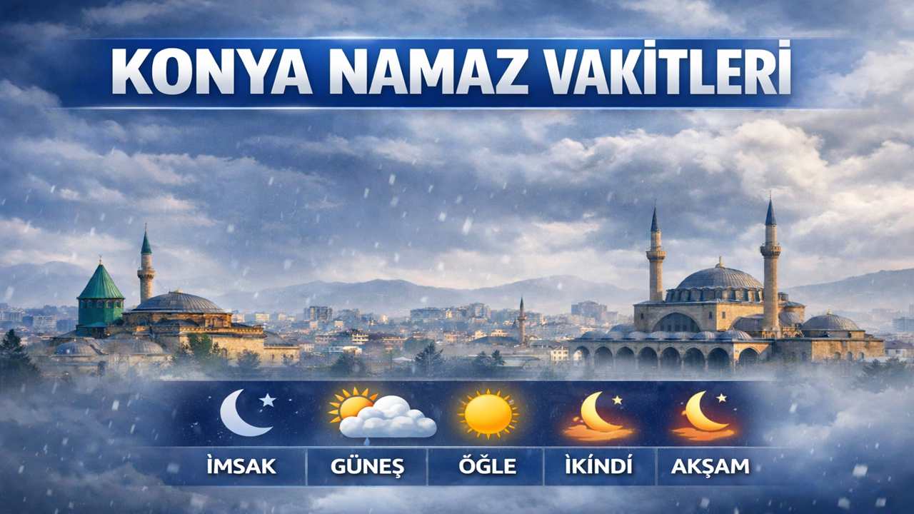 Konya Namaz Vakitleri