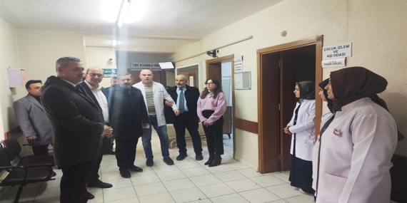 Sağlık Müdürü Yavuz, Sarayönü’ndeki Sağlık Tesislerinde İncelemelerde Bulundu
