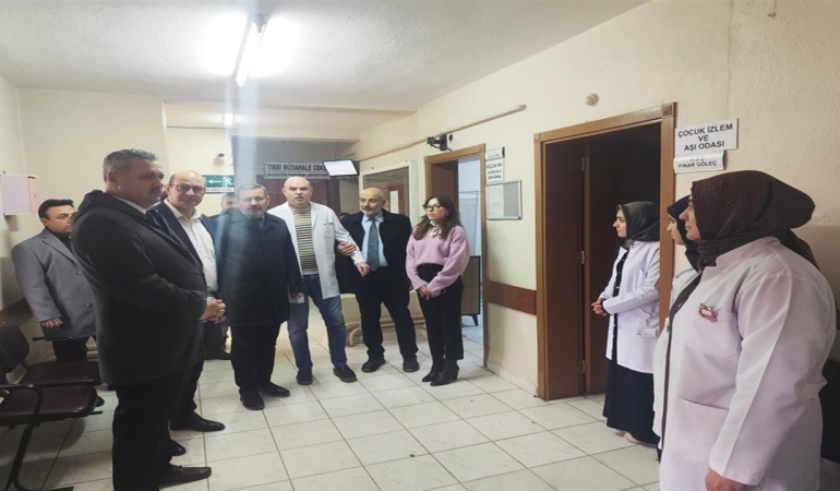 Sağlık Müdürü Yavuz, Sarayönü’ndeki Sağlık Tesislerinde İncelemelerde Bulundu